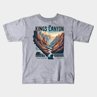 kings canyon Sierra Nevada Kids T-Shirt